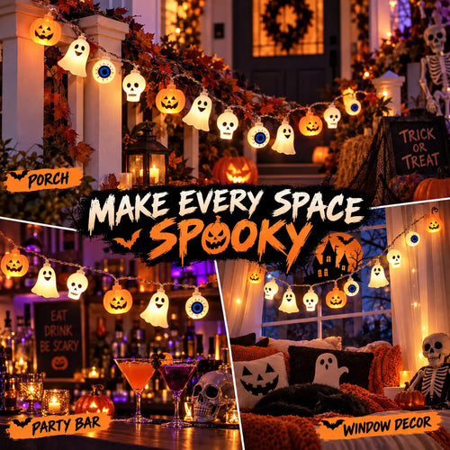 lampvero® 🎃👻 Halloween Glow String Lights